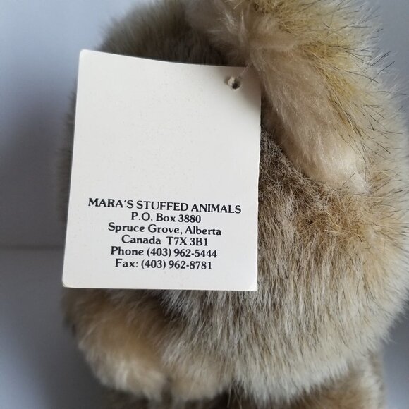 Teddy Bear Non Alergenic Mara's Stuffed Animals Moving Head, Arms and Legs - Picture 15 of 16